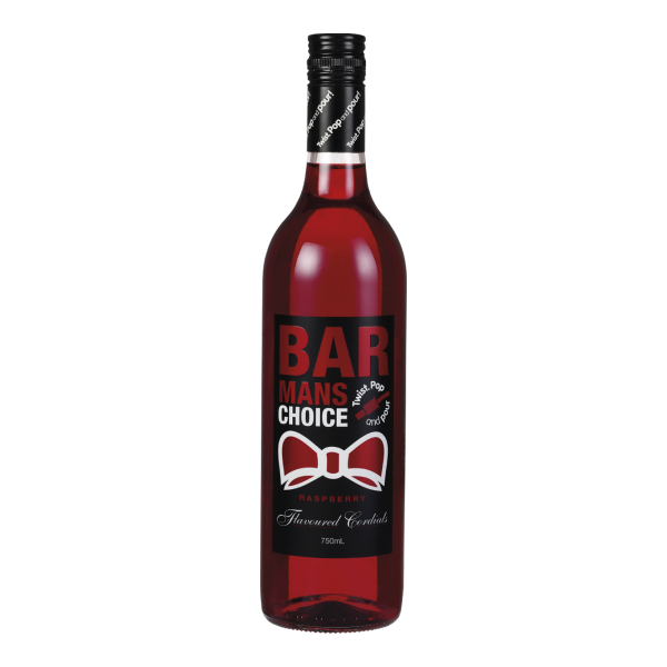 BARMANS CHOICE RASPBERRY CORDIAL Bottle 750ml - Single