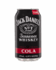 JACK DANIELS & COLA 4.8% Can 375ml - Single