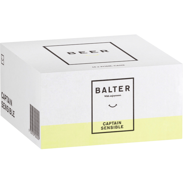 BALTER CAPTAIN SENSIBLE Can 375ml - 4 x 4 Pack Carton