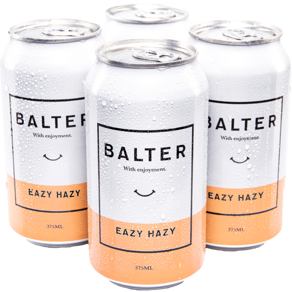BALTER EASY HAZY 4% Can 375ml - 4 Pack