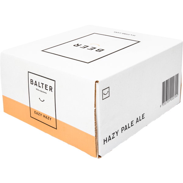 BALTER EASY HAZY 4% Can 375ml - 4 x 4 Pack Carton
