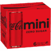 Coca Cola Zero Can 250ml 6pack