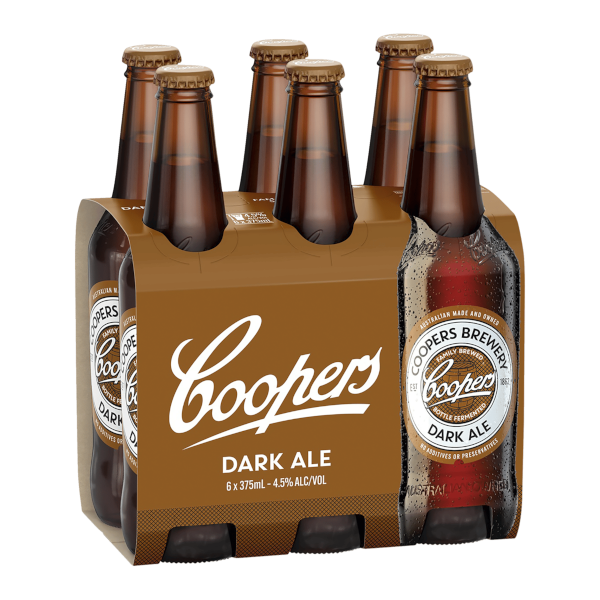 COOPERS DARK ALE Bottle 375ml - 6 Pack