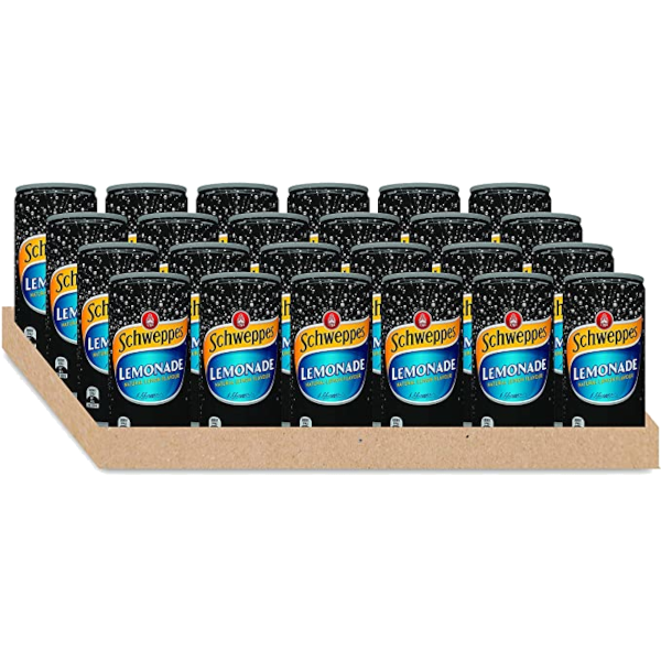 SCHWEPPES LEMONADE Can 200ml - 24 Pack
