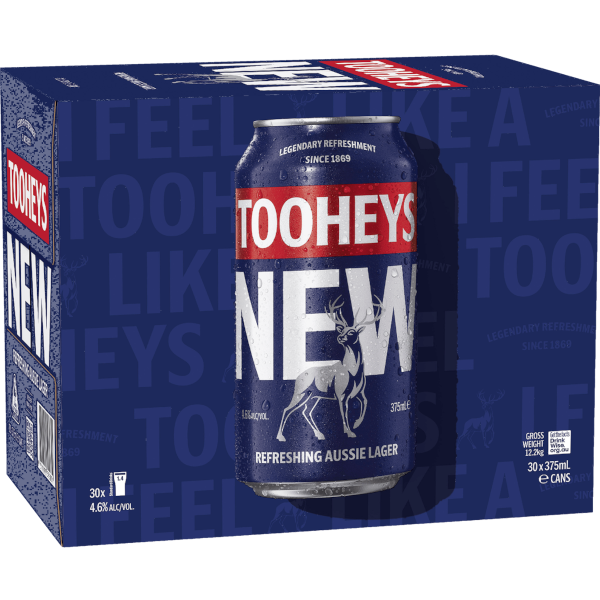 TOOHEYS NEW Can 375ml - 30 Pack