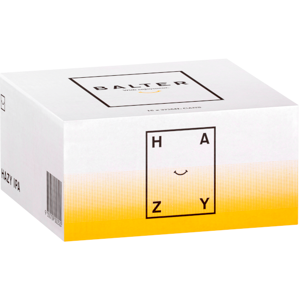 BALTER HAZY 6% Can 375ml - 4 x 4 Pack Carton