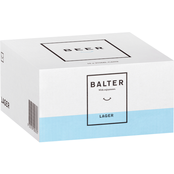 BALTER LAGER Can 375ml - 4x4 Pack Carton