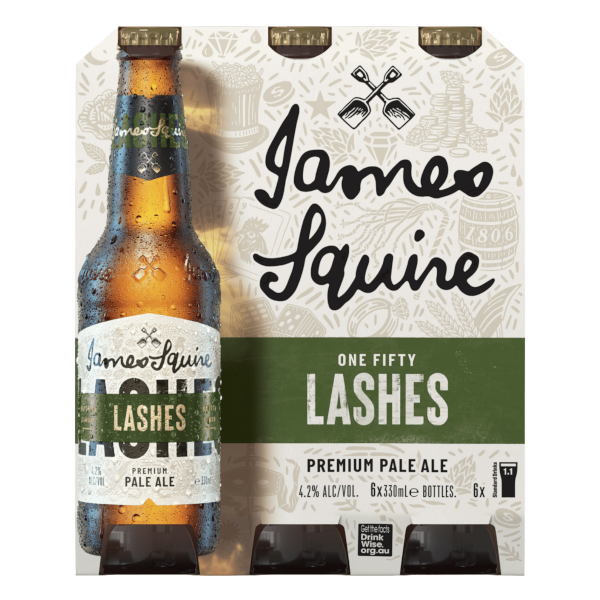 JAMES SQUIRE 150 LASHES Bottle 330ml - 6 Pack
