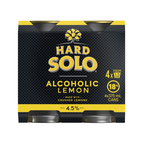 HARD SOLO Can 375ml - 4 Pack