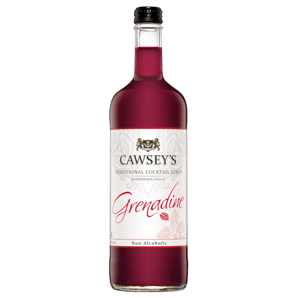CAWSEYS GRENADINE COCKTAIL SYRUP Bottle 750ml - Single