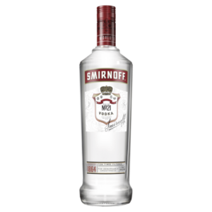 SMIRNOFF RED VODKA 37.5% Bottle 1125ml